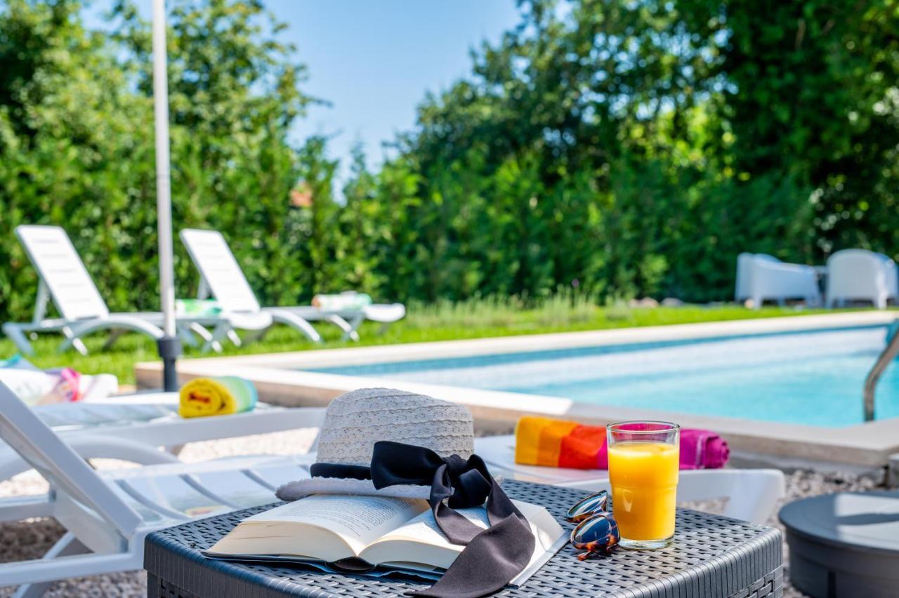 Villa Destiny Nedescina, Istrien, Kroatien Luaran gambar
