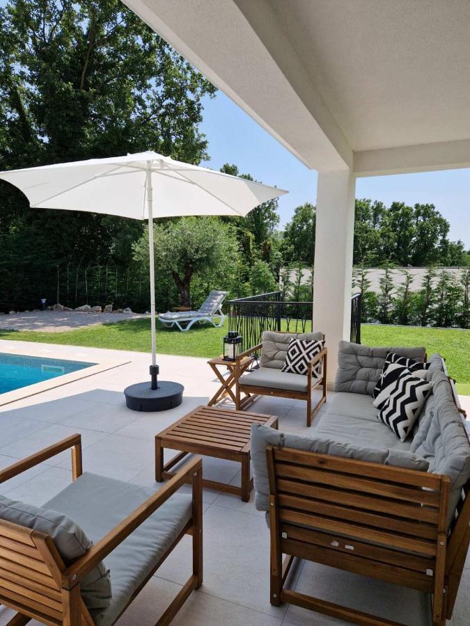 Villa Destiny Nedescina, Istrien, Kroatien Luaran gambar